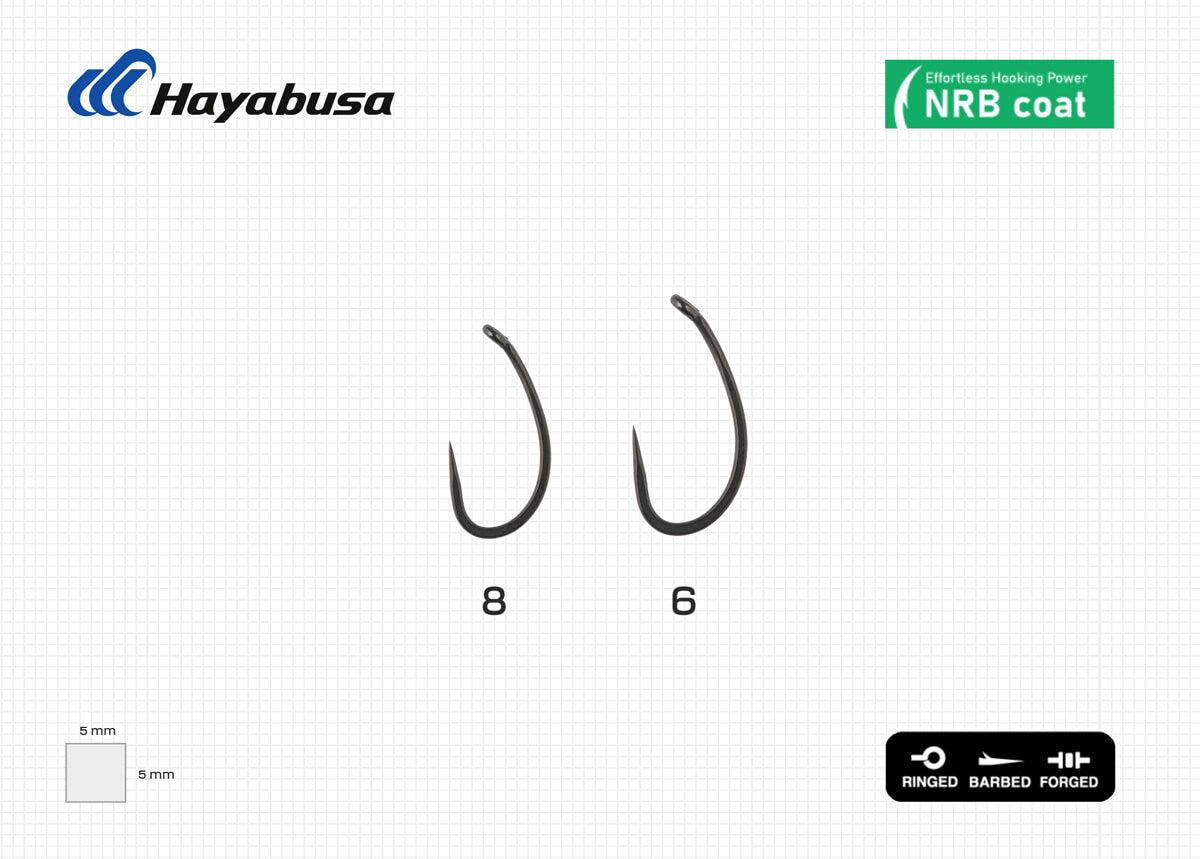 Hayabusa tefloniniai kabliukai Z-1 Barbless BL NRB
