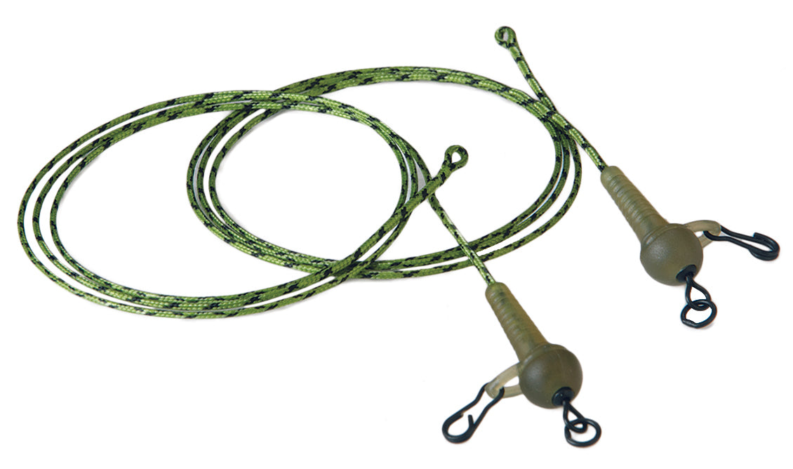 Pavadėlis EXC Lead Core System With Safety Sleeves