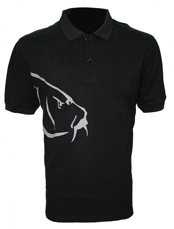 Polo marškinėliai Zfish T-shirt Carp Black