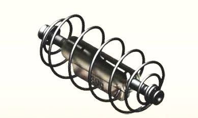 Zfish feederis su ekscentrinio svarelio sistema