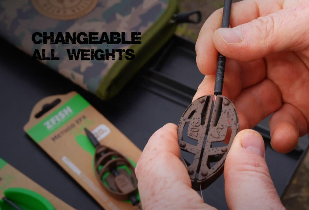 ZFISH Method Feeder rinkinys ZFX 30,40g+forma