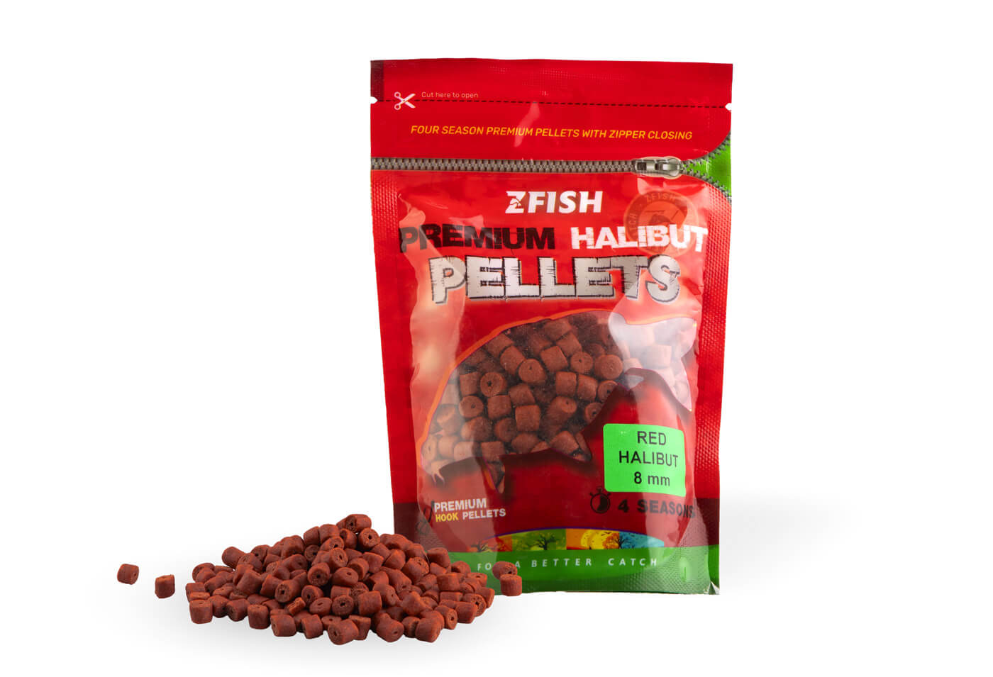 ZFISH Premium HALIBUT kabliuko peletai 8mm/200g