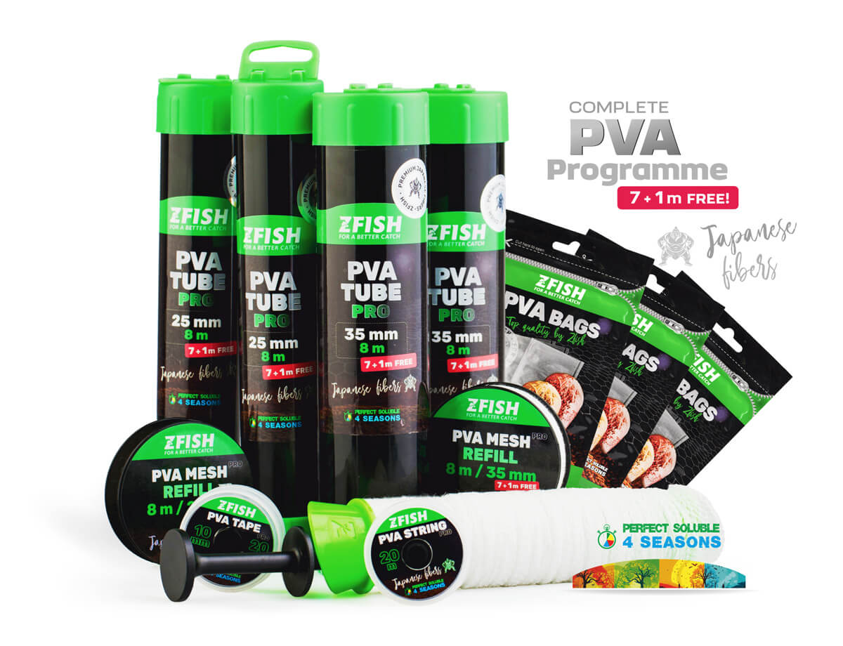ZFISH PVA PRO 35 mm tinklelio papildymas detalus vaizdas