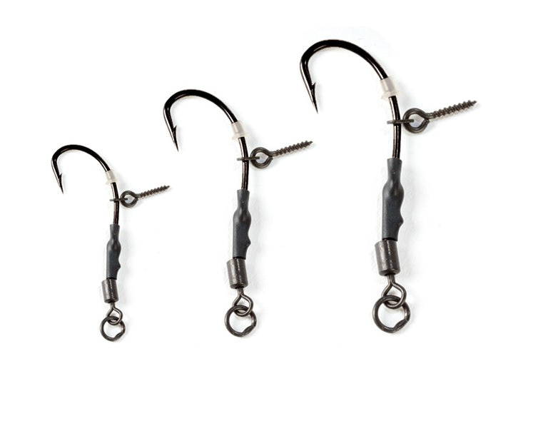 Extra Carp 777P karpinė Ronnie Rig sistema su aštriu kabliuku