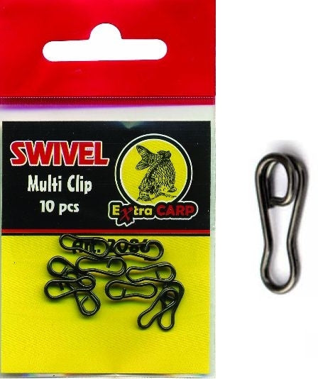Segtukai Extra Carp Multi Clip Swivel – 10vnt