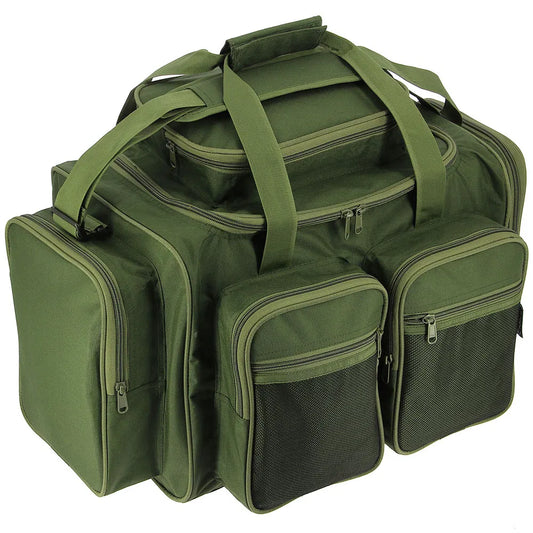 AP Carryall 500 daugiakišenis žvejybos krepšys alyvuogių spalvos