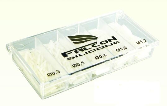 Falcon plūdės silikoninių žiedų rinkinys