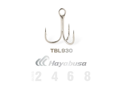 Hayabusa trišakiai kabliukai TBL930