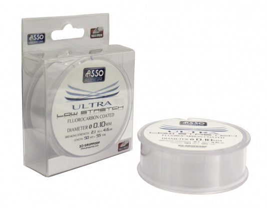Spiningo valas Asso Ultra Low Stretch Line 50m