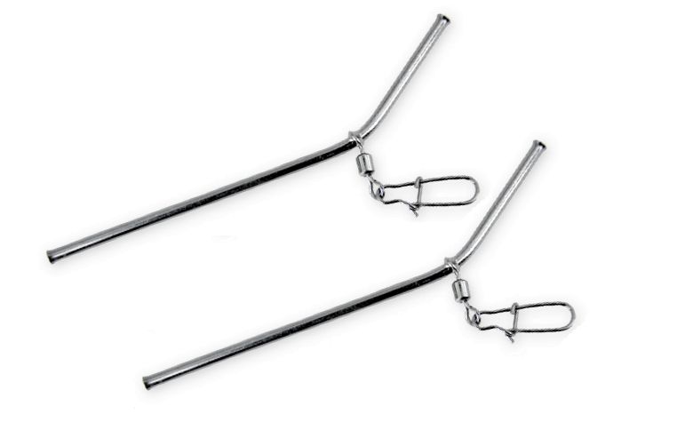 Metalinis vamzdelis su segtuku Extra Carp Anti-Tangle Tube & Rubber Beads