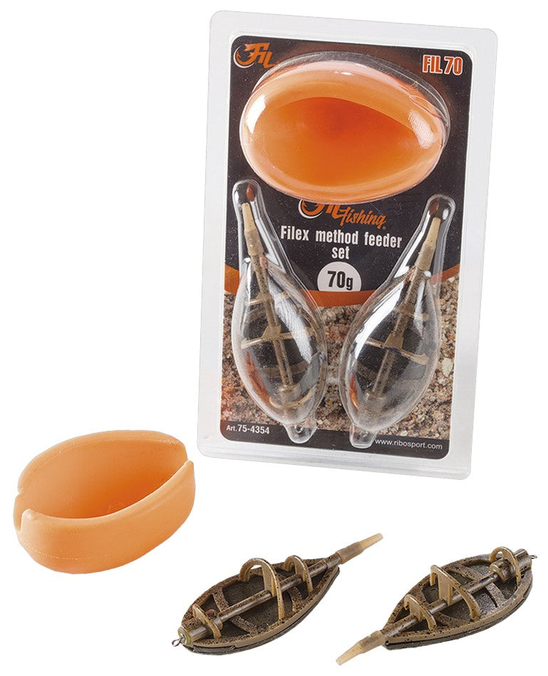 Šėrykla su forma Filfishing Method Feeder Set FILEX