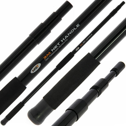 Graibšto kotas NGT Screw Fix Net Handle 3m