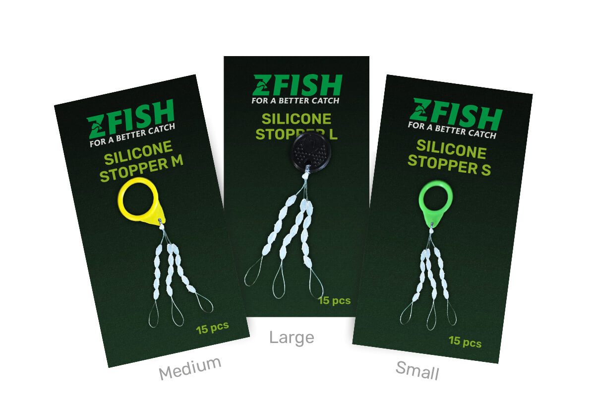 Silikoniniai fiksatoriai Zfish Stops Silicon Stopper