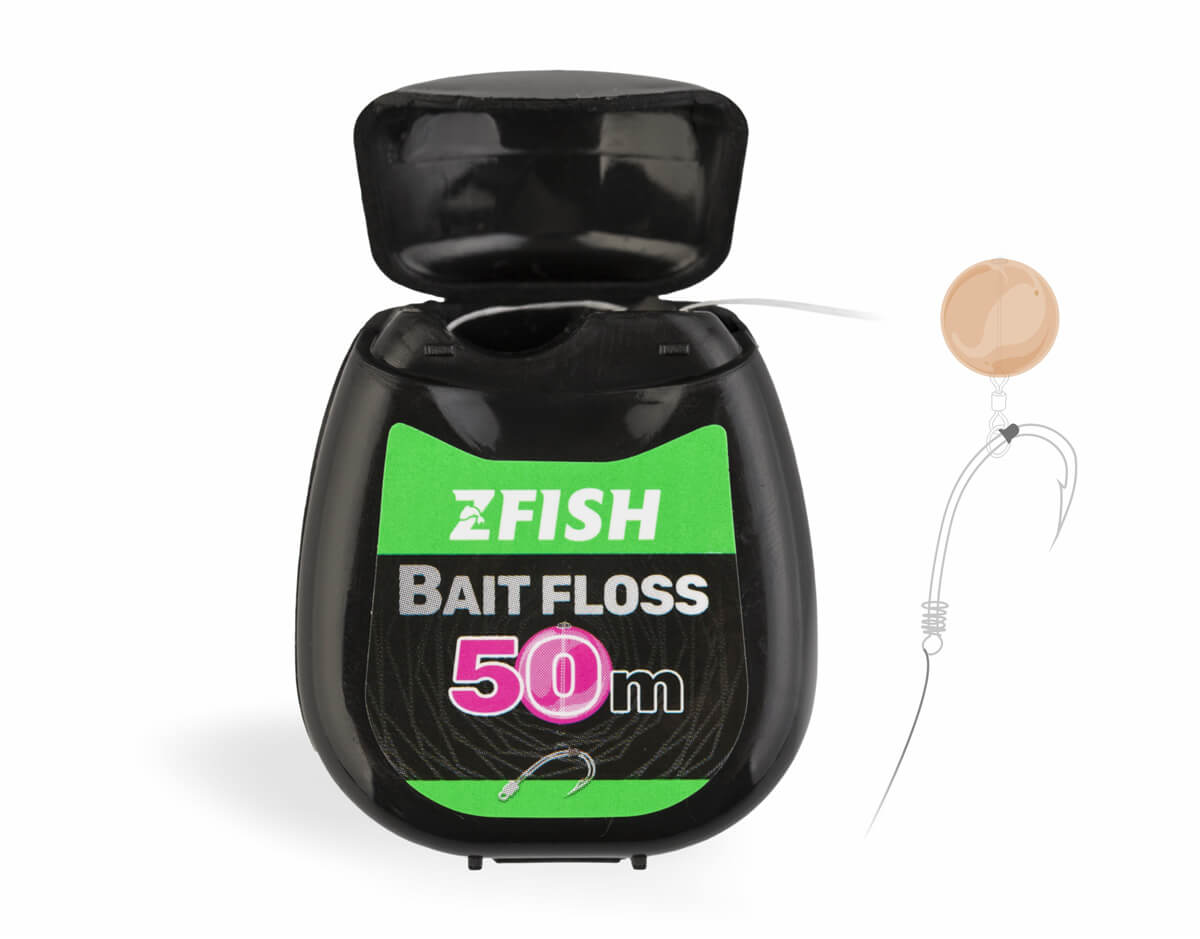 Zfish jaukų siūlas 50m ritė POP-UP masalams