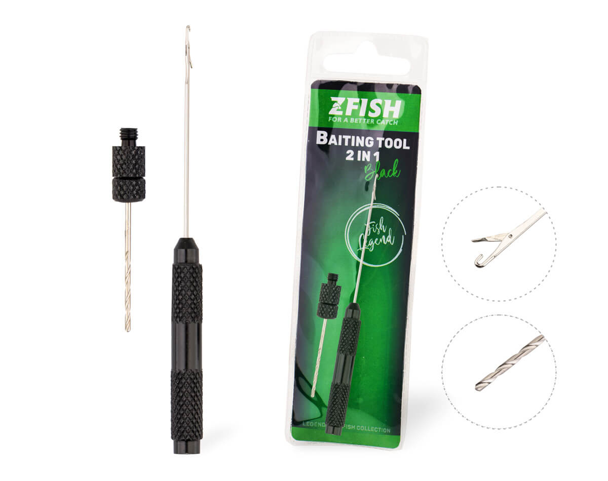 ZFISH jaukų įrankis 2in1 metaline neslystančia rankena
