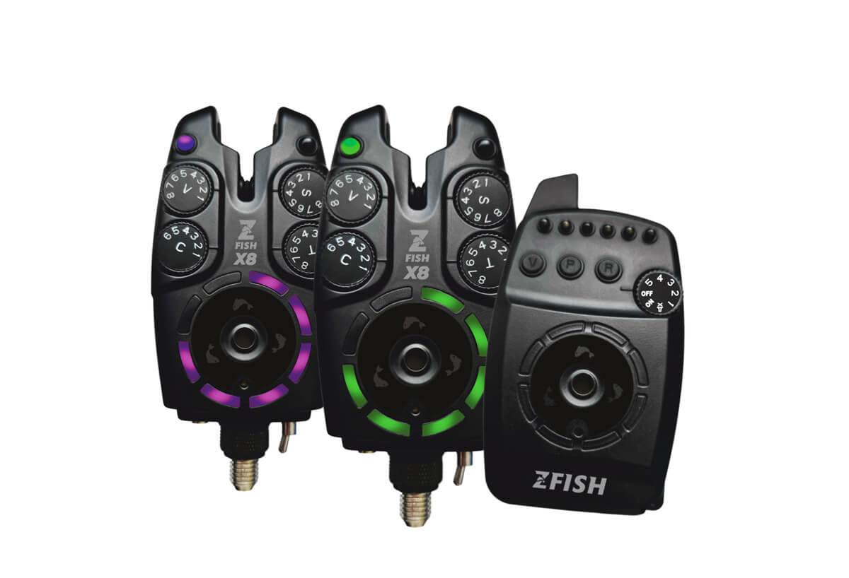 ZFISH kibimo signalizatorių rinkinys Zx8 PRO 2+1