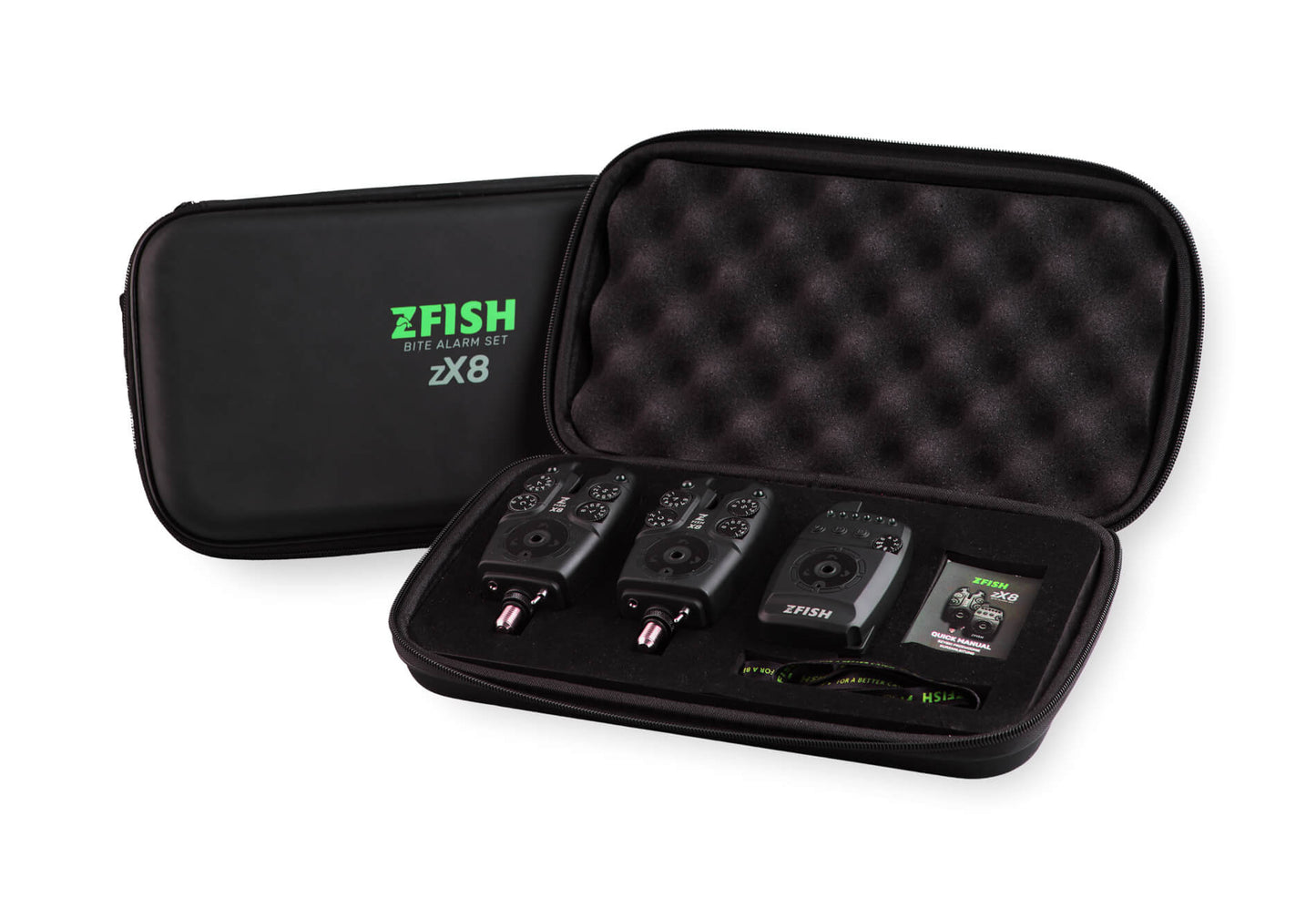 ZFISH kibimo signalizatorių rinkinys Zx8 PRO 2+1