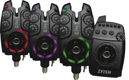 ZFISH kibimo signalizatorių rinkinys Zx8 PRO 3+1
