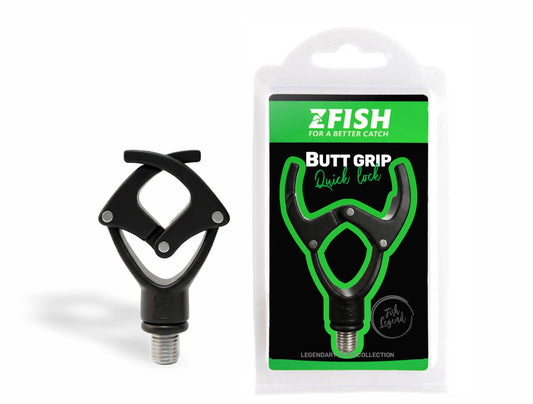 Zfish Quick Lock meškerės rankena juoda, bendras vaizdas