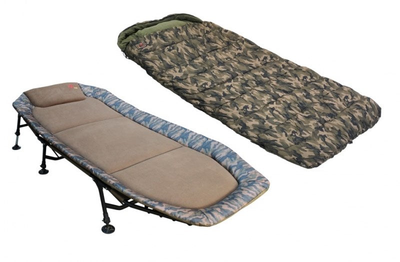 ZFISH Camo gultas ir miegmaišio rinkinys kamufliažinės spalvos