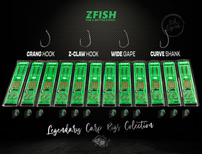 ZFISH Curve Shank karpinė sistema