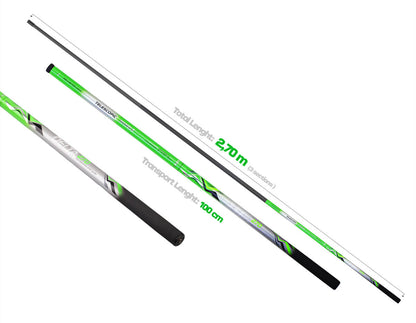 ZFISH Delta teleskopinė graibšto rankena 2.70m