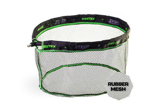 ZFISH Drytex graibšto galva 50x55cm su guminiu tinkleliu
