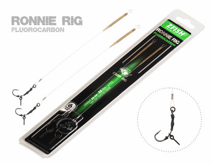 ZFISH Fluorocarbon Ronnie Rig