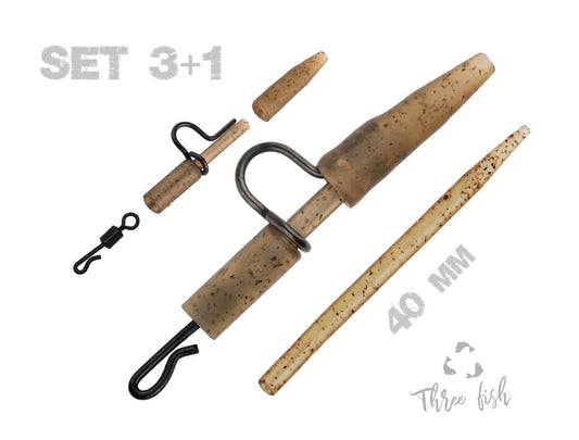 ZFISH sunkiasvorių klipsų komplektas 40 mm