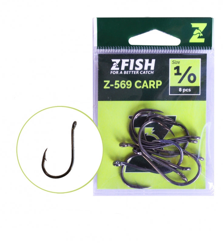 Zfish karpiniai kabliukai Z-569