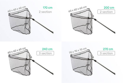 ZFish graibštas ZFX guminis tinklas