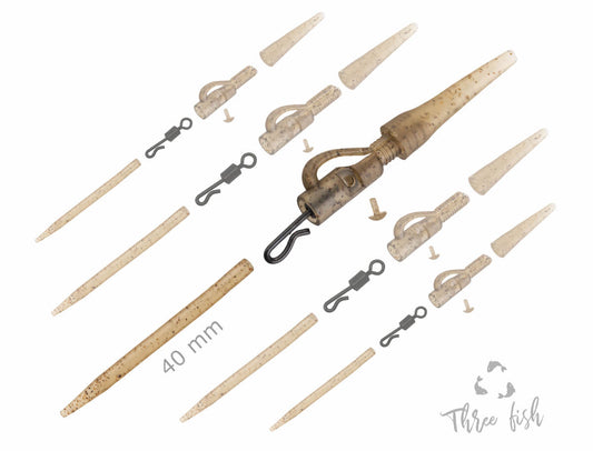 Zfish švino klipsų 3in1 komplektas