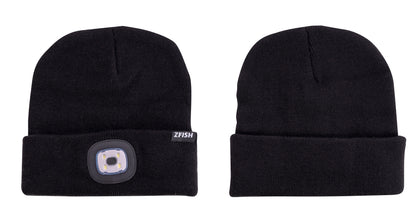 ZFISH Light Beanie kepurės nuimamas LED šviestuvas