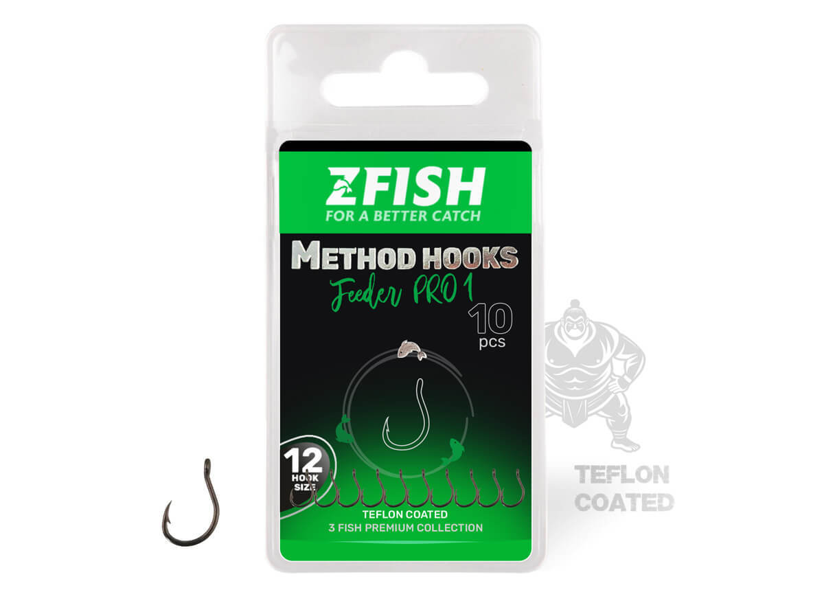 ZFISH method fiderio kabliukai PRO 1
