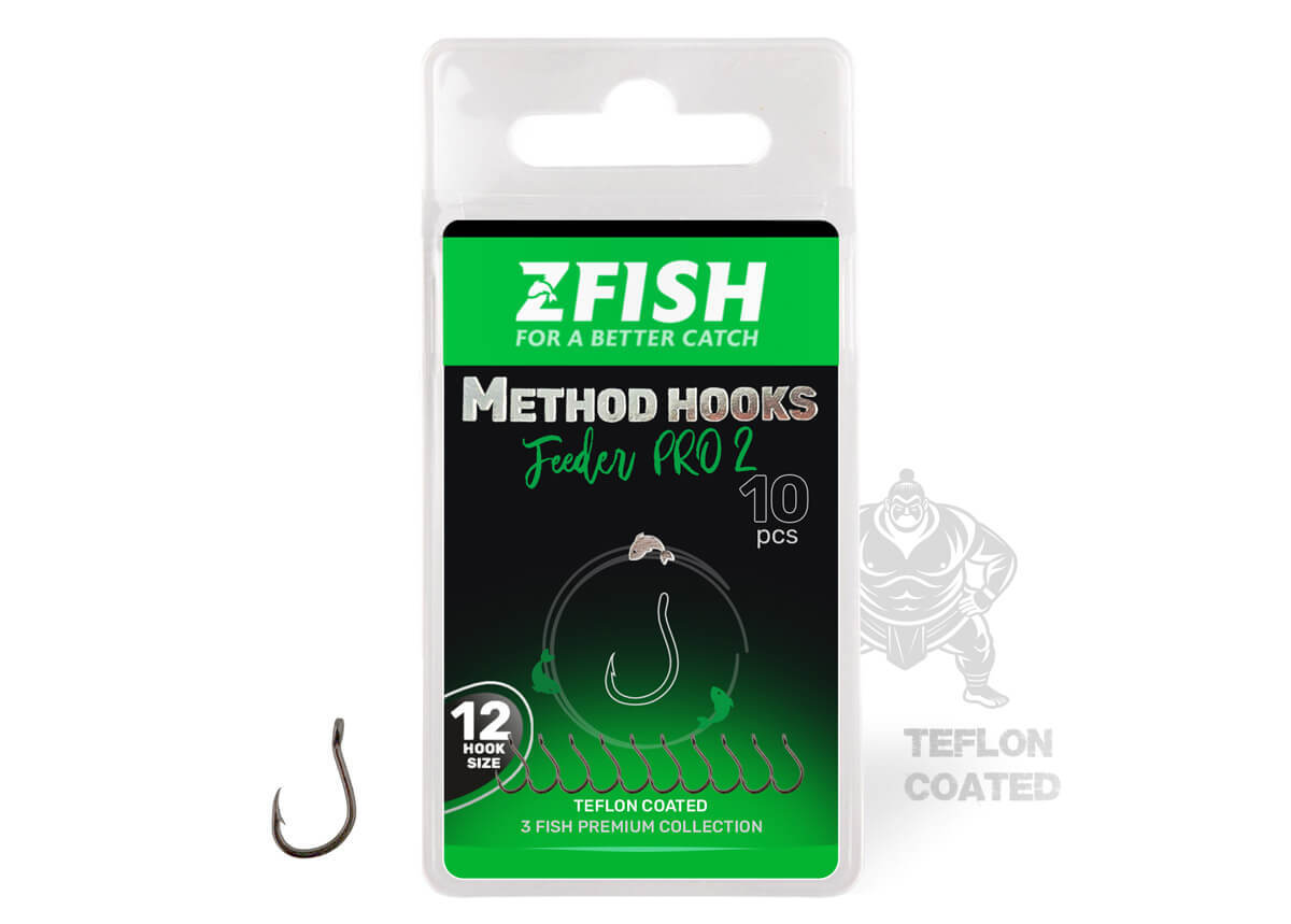 ZFISH Method Feeder kabliukai PRO 2