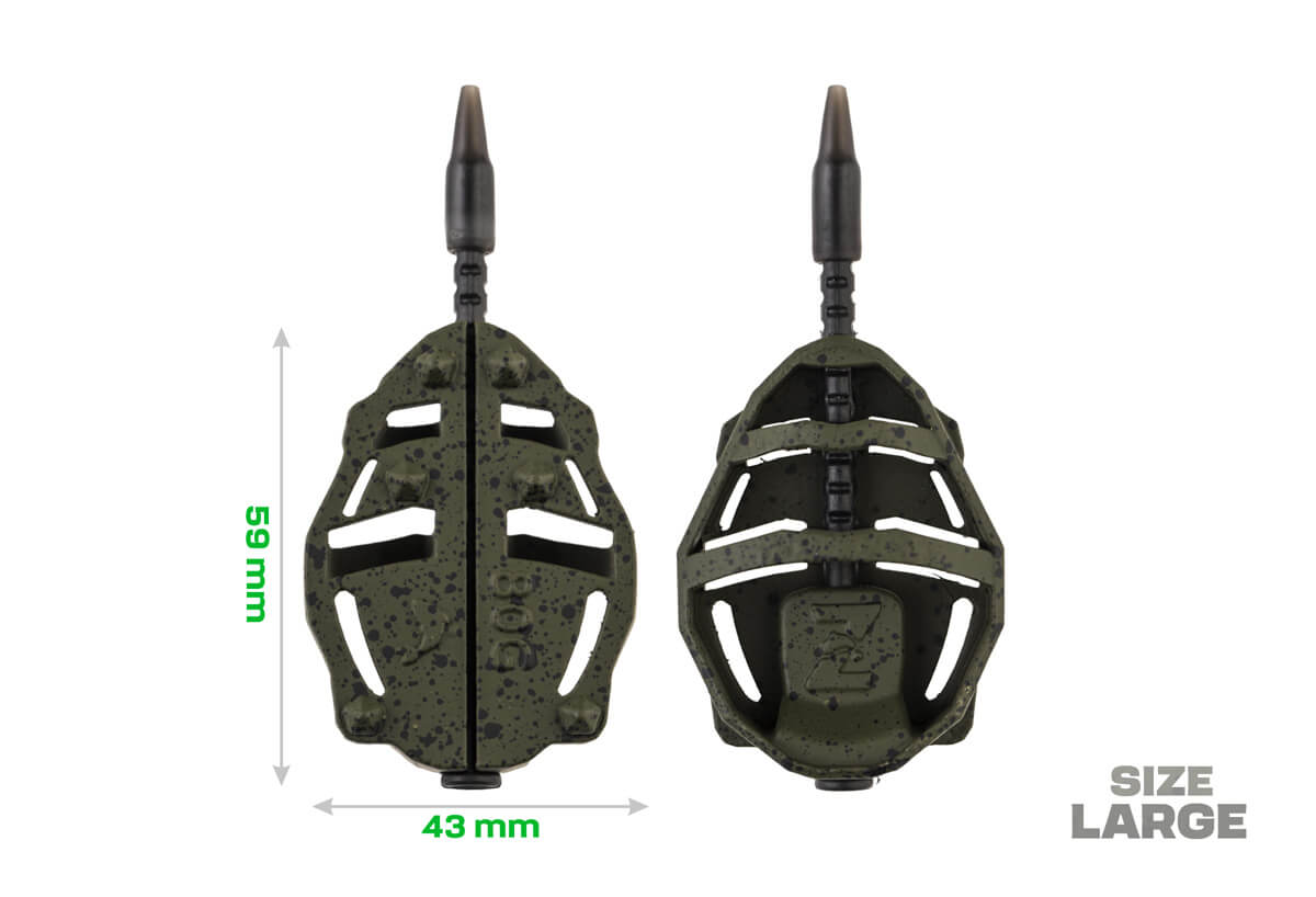 ZFISH Method Feeder Spider Large