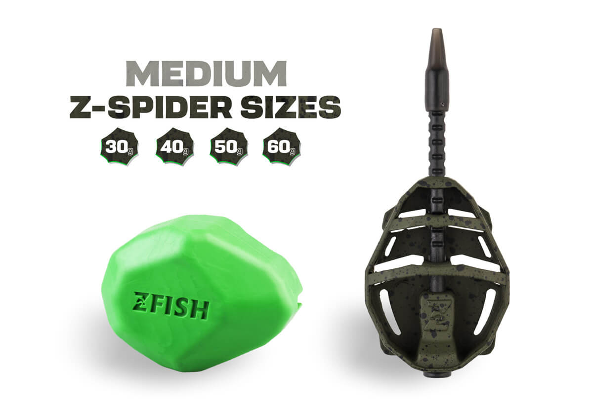 ZFISH Method Feeder Spider vidutinė forma