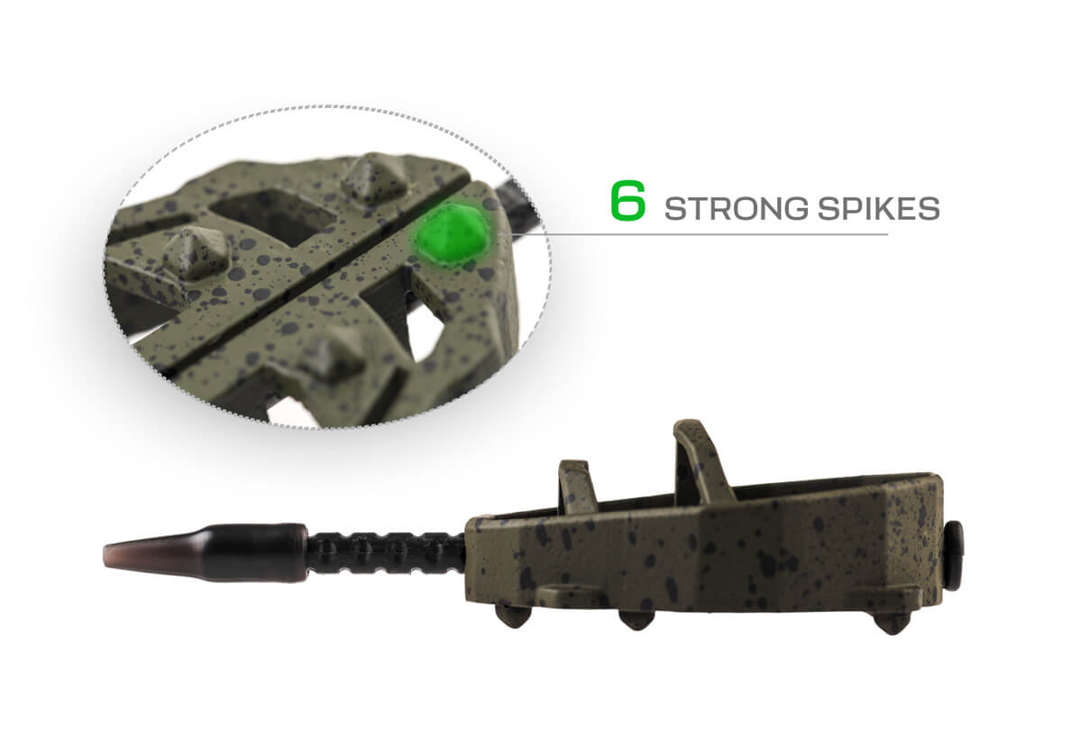 ZFISH Method Feeder Spider vidutinis rinkinys 40,50g + forma