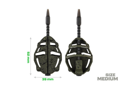 ZFISH Method Feeder Spider vidutinis rinkinys 40,50g + forma