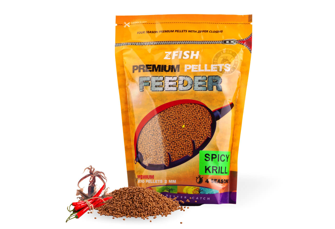 Zfish mikro peletės 2mm/700g