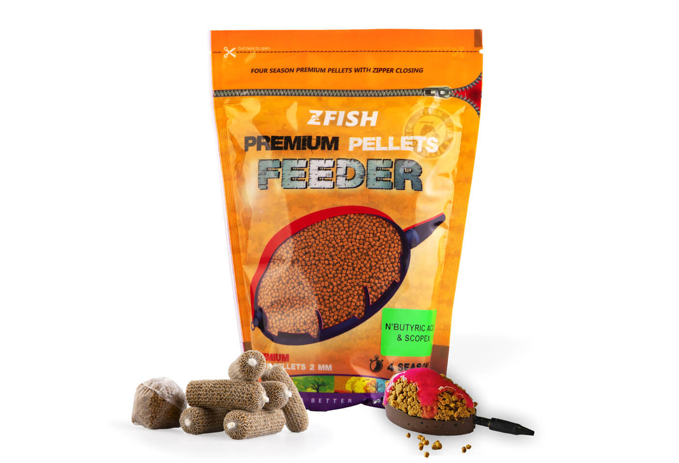 Zfish mikro peletės 2mm/700g