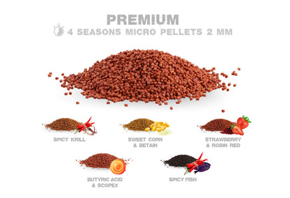 Zfish mikro peletės 2mm/700g