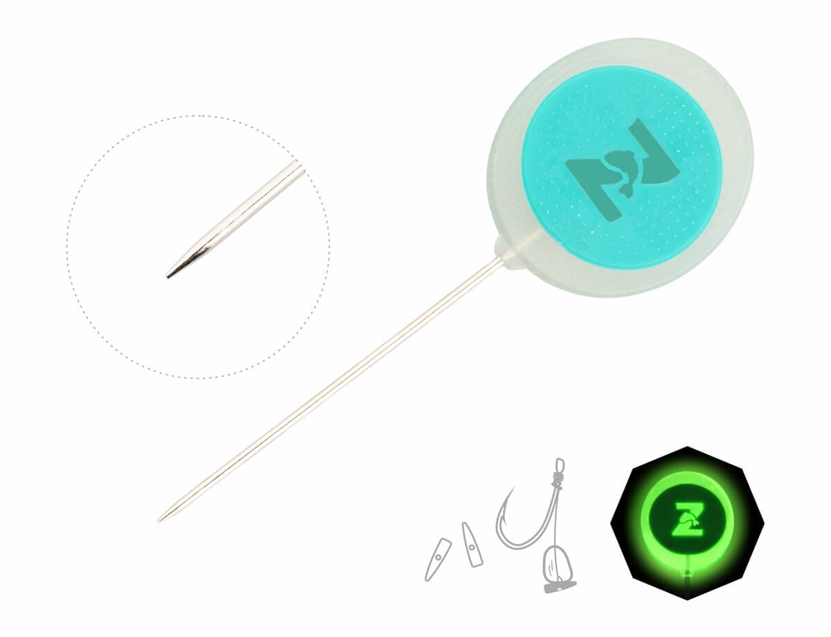 ZFISH jaukų adata su greito stabdymo stopper'iais