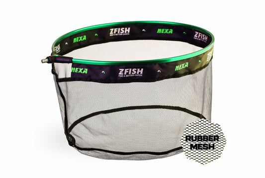 ZFISH Nexa graibšto galva 40x45cm su gumuotu tinkleliu