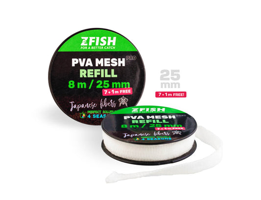 ZFISH PVA PRO papildymas 25 mm/8m