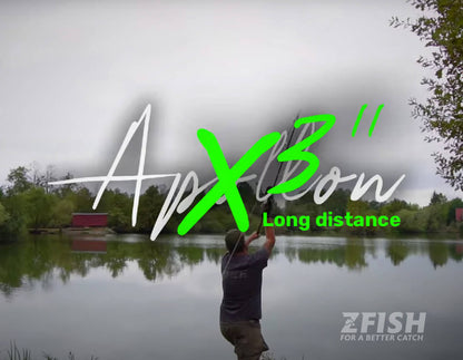 Zfish Apollon X3 meškerės anglies pluošto korpusas iš arti