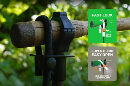 Zfish meškerės fiksavimo rankena