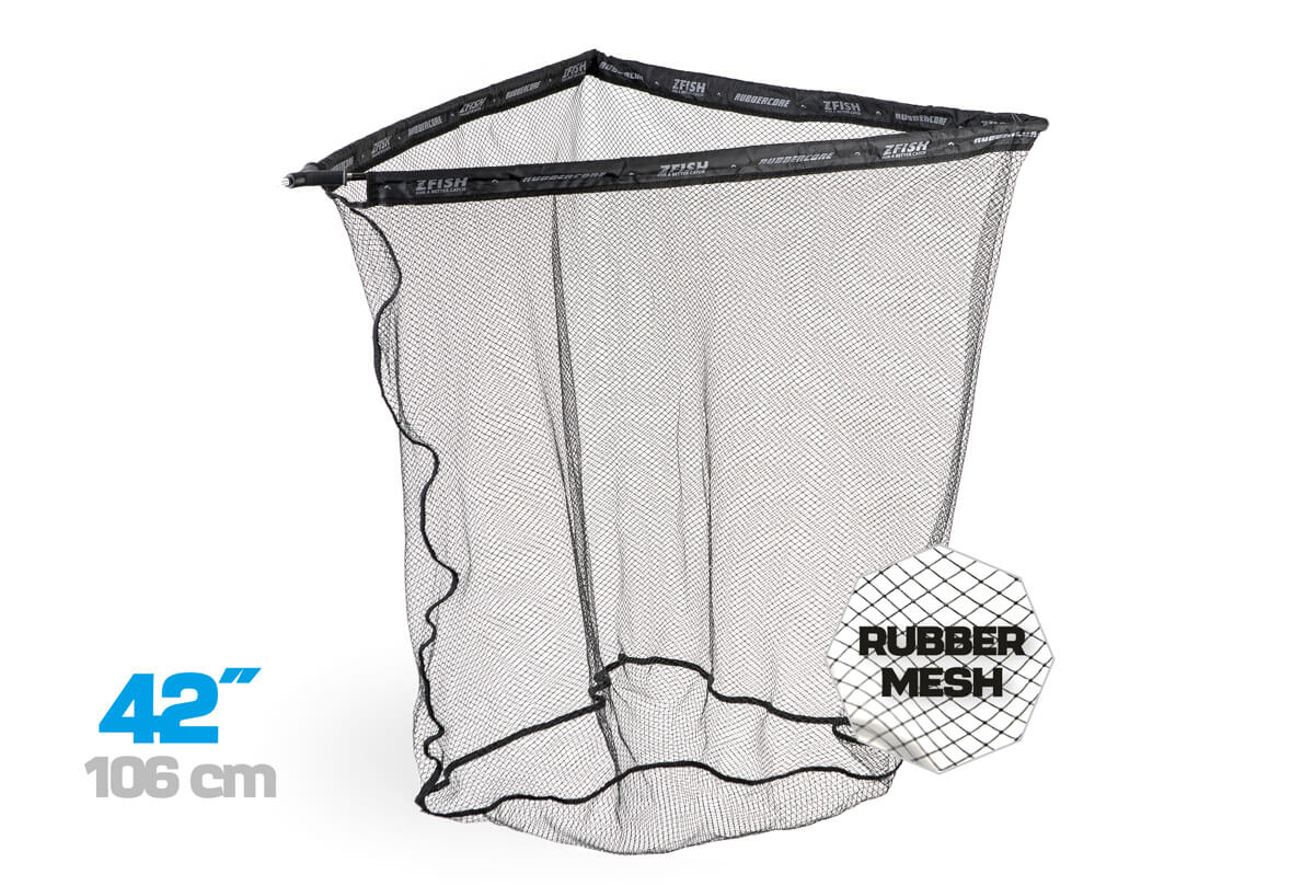 ZFISH guminis graibšto tinklas 42"