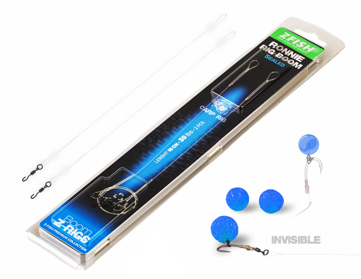 ZFISH Ronnie Rig BOOM karpinė sistema 18cm 30lbs