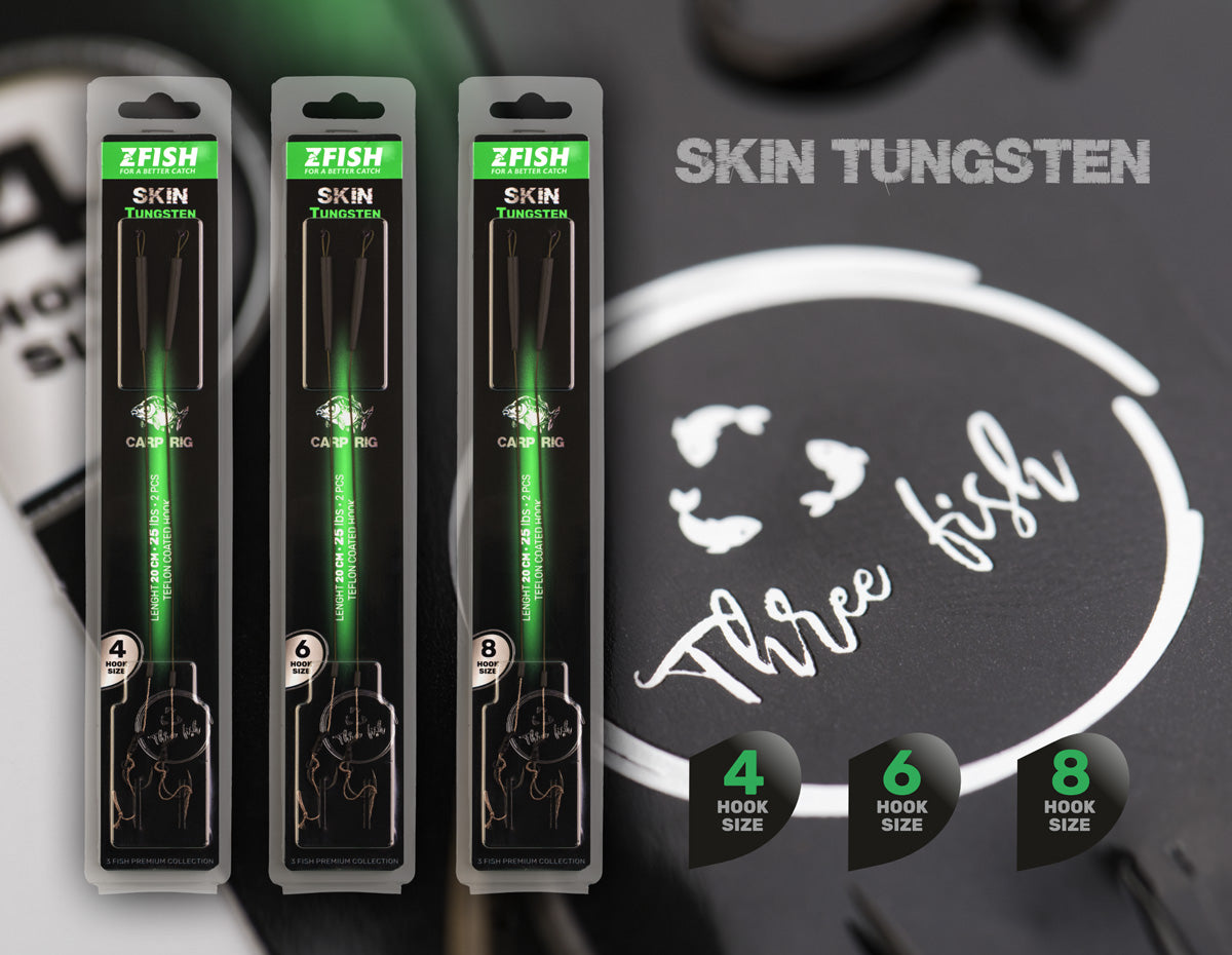 ZFISH Skin Tungsten rigas